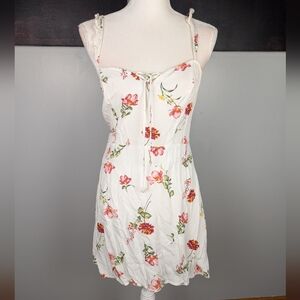 Floral White Sundress